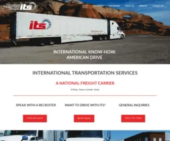 Itstrucks.com(International Transportation Services) Screenshot