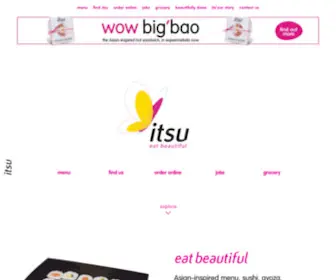 Itsu.com(Sushi, salads, soups & more) Screenshot