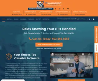 Itsupportboston.us(IT Management) Screenshot
