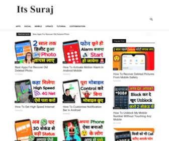 Itsuraj.in(It's Suraj) Screenshot
