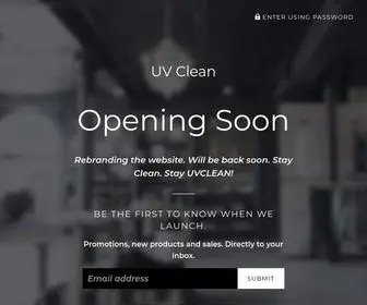 Itsuvc.com(UV Clean) Screenshot