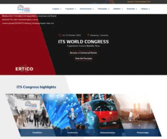 Itsworldcongress.com(The ITS World Congress) Screenshot