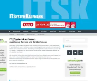 Itsystemkaufmann.de(IT-Systemkaufmann & IT-Systemkauffrau) Screenshot
