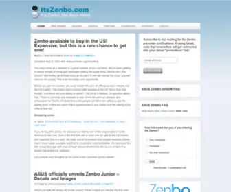 Itszenbo.com(It's Zenbo) Screenshot