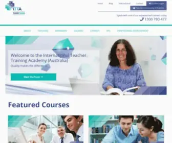 Ittacademy.net.au(TAE Training Courses) Screenshot