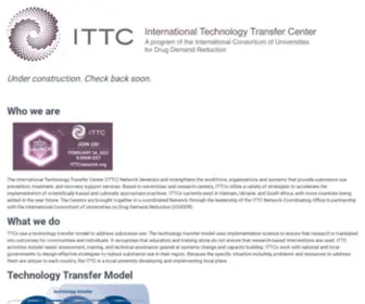 Ittcnetwork.org(International Consortium of Universities for Drug Demand Reduction (ICUDDR)) Screenshot