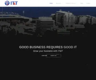 ITT.com.au(Business IT Services and Solutions) Screenshot