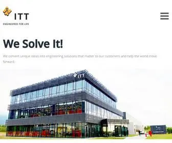 ITT.com(ITT Inc) Screenshot