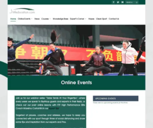 Ittfeducation.com(ITTF Education) Screenshot