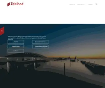 Ittihadinvestment.ae(Ittihad International Investment) Screenshot