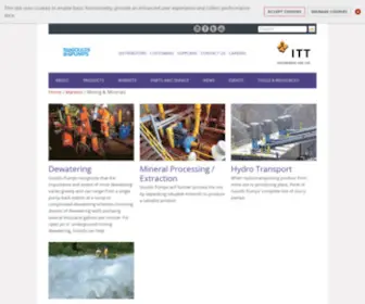 Ittmining.com(ITT Goulds Pumps) Screenshot