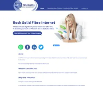 ITTX-Telecoms.co.za(ITTX Telecoms) Screenshot