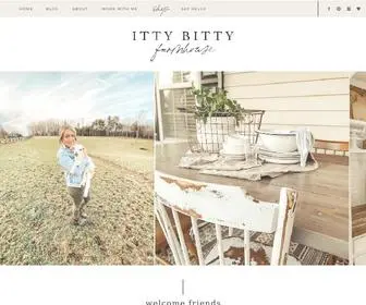 Ittybittyfarmhouse.com(Itty Bitty Farmhouse) Screenshot