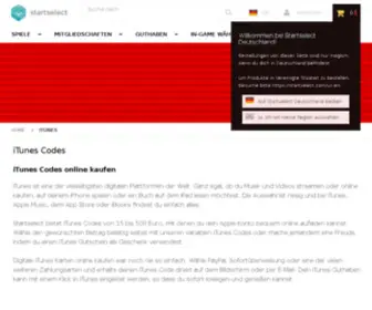 Itunescode.de(ITunes Geschenkkarten online kaufen) Screenshot
