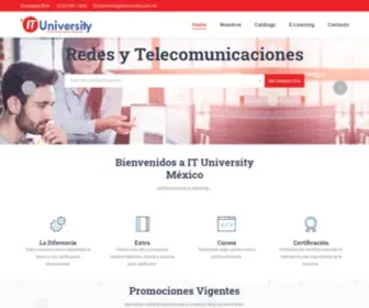 Ituniversity.com.mx(IT University Mexico) Screenshot