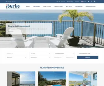 Iturbeproperties.com(Agencia Inmobiliaria en Marbella) Screenshot