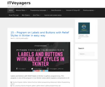 Itvoyagers.in(ITVoyagers) Screenshot