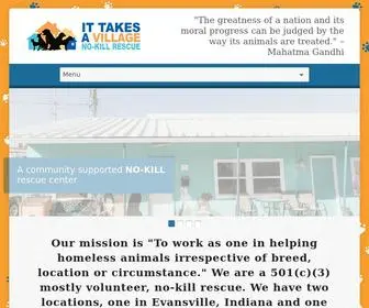 Itvrescue.org(It Takes a Village No) Screenshot