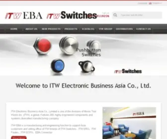 Itwasia.com.tw(50 Years of Electronic Components Switches) Screenshot