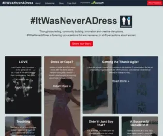 Itwasneveradress.com(#itwasneveradress) Screenshot