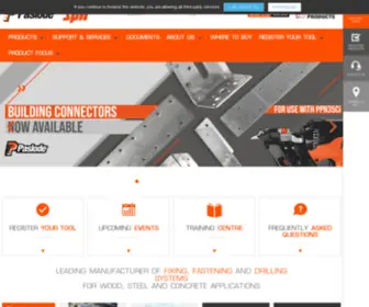ITWCP.co.uk(ITW Construction Products) Screenshot