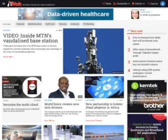 Itweb.co.za(Business Technology Media Community) Screenshot