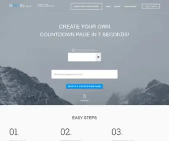 Itwillbe.com(Create Your Own Countdown Page for Free) Screenshot