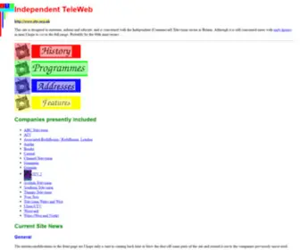 ITW.org.uk(Independent TeleWeb) Screenshot
