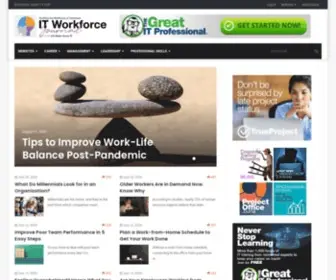 Itworkforcejournal.com(IT Workforce Journal) Screenshot