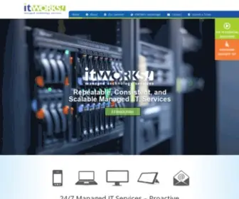 Itworks.us.com(Managed IT Services) Screenshot