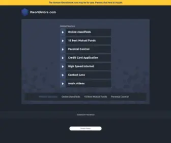 Itworldstore.com(Itworldstore) Screenshot