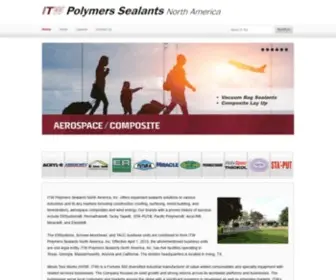 Itwsealants.com(ITW Polymers Sealants) Screenshot