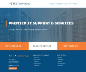 Itxtechgroup.com(ITX Tech Group) Screenshot