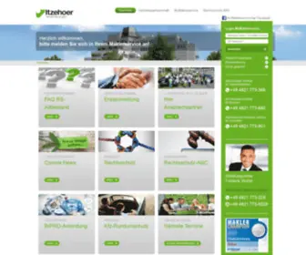 Itzehoer-Maklerservice.de(Itzehoer Versicherungen) Screenshot