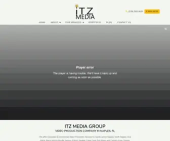 Itzmediagroup.com(ITZ Media) Screenshot