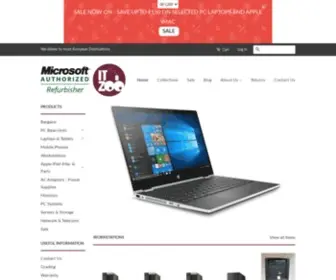 Itzoo.co.uk(Cheap Refurbished Laptops) Screenshot