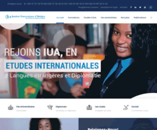 Iua-CI.org(Bienvenue) Screenshot