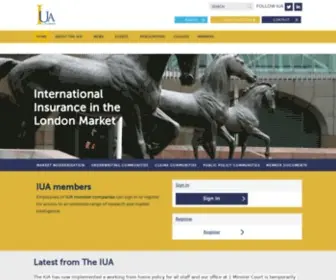 Iua.co.uk(Iua) Screenshot
