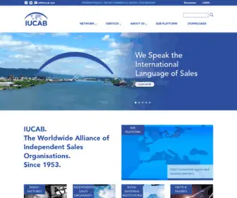 Iucab.com(Internationally United Commercial Agents and Brokers) Screenshot