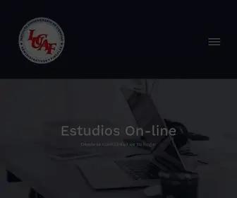 Iucaf.com(Instituto Universitario de Ciencias Administrativas y Fiscales) Screenshot