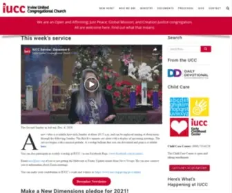 Iucc.org(An Open And Affirming) Screenshot