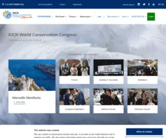 Iucncongress2020.org(IUCN World Conservation Congress 2020) Screenshot