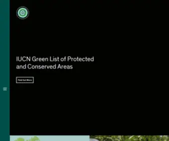 Iucngreenlist.org(IUCN Green List Home) Screenshot