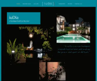 Iudia.com(A Boutique Hotel On The River) Screenshot