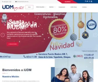 Iudm.mx(Instituto Universitario de México) Screenshot