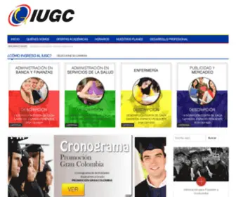 Iugc.com.ve(Instituto Universitario Gran Colombia IUGC) Screenshot