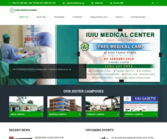 Iuiu.ac.ug(Islamic University in Uganda (IUIU)) Screenshot