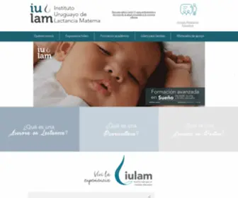 Iulam.org.uy(Lactancia y primera infancia) Screenshot