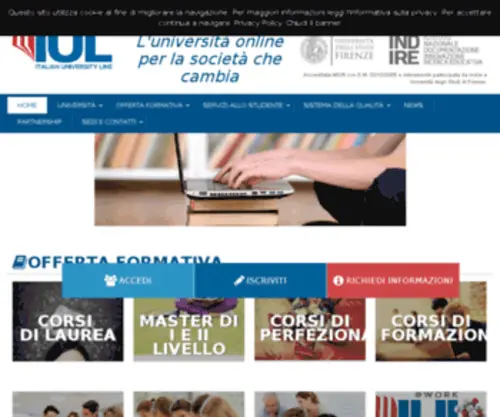 Iuline.it(Università on line) Screenshot