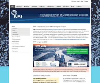 Iums.org(IUMS home) Screenshot